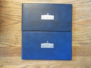 Inauguration Days Of Regan,  Bush & Clinton Postal Covers In 2 Folders