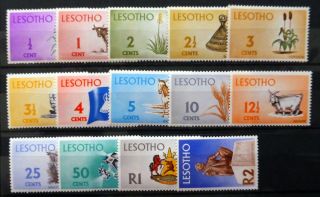 Lesotho 1991 Complete To B2 Sg191 - 203 U/m Nl926