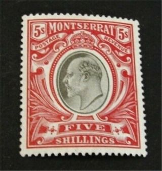 Nystamps British Montserrat Stamp 21 Og H $160