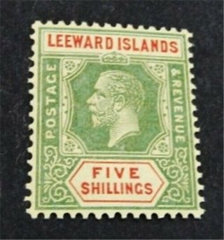 Nystamps British Leeward Islands Stamp 81 Og Nh $63