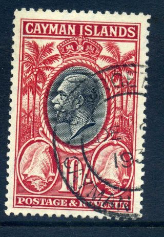 Cayman Islands 1935 10s Fine Sg 107