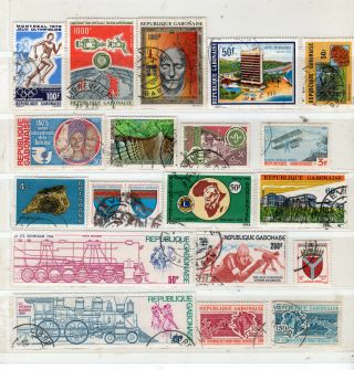 France Colonies Gabon Europe Africa Stamps Lot 53272