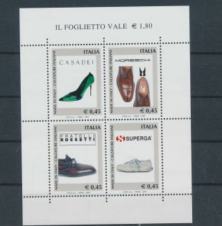 Lk78510 Italy Shoes Fashion Design Good Sheet Mnh