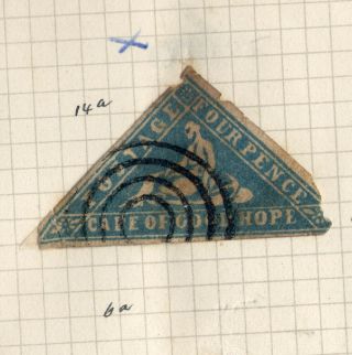 J147 COGH incl 4d Woodblock FILLER TRIANGLES (c£2000/, ) on 2leaves & Revenues 2