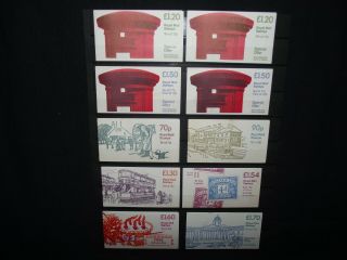 GB decimal booklets etc x 50,  with some duplication.  face value £47, 3