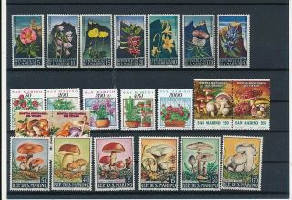 D001011 San Marino Selection Of Mnh Stamps