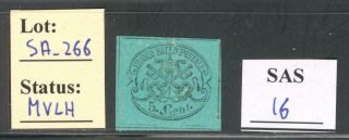 Sa_266.  Stati Antichi.  Stato Pontificio.  1867 " 5 Cent.  " Stamp.