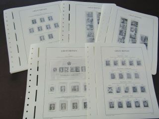 Great Britain - Hingeless Lighthouse Pages For The Years 2011/2012 And 20 - 13