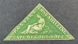 Nystamps British Cape Of Good Hope Stamp 6a Og H $400 Part