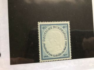 Germany Stamp Scott 727 Mlhog Scv 13.  50 Bb6553