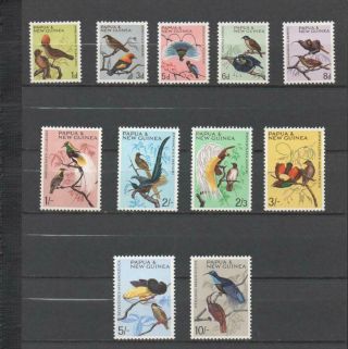 Papua Guinea 1964 Birds Set Lmm