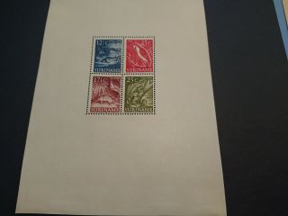 Suriname Stamps Surinam And Hinged With Best Sheet Hinged Till The 50 