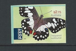 Australia 2016 Butterflies Self Adhesive International Stamp Unmounted,  Mnh