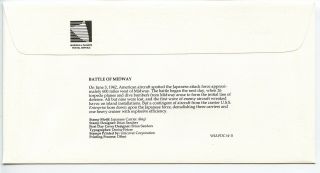 W43 4 - 1 History of World War II Marshall Is FDC Battle of Midway 1942 June 4 2