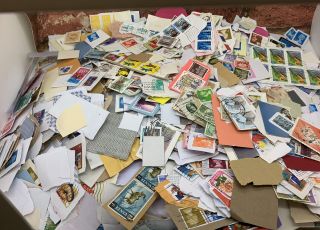 1KG KILOWARE GB & WORLD STAMPS CHARITY MIXED LOT. 4