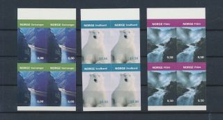 Lk84007 Norway Polar Bear Landscapes Nature Fine Lot Mnh