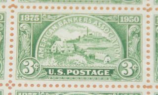 1950 Sheet - American Bankers Association Sc 987