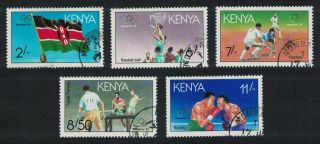 Kenya Olympic Games Barcelona 1992 1st Issue 5v Cto Sg 556 - 560 CvÂ£11.  6,
