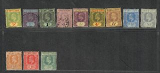 Sierra Leone Sc 95 - 101 M,  U/h/f - Vf,  Partial Set,  Cv.  $165.  60