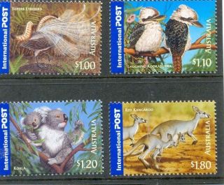 Australia - Bush Wildlife Set Of 4 Mnh) 2523 - 6) Koala - Kangaroo Birds