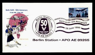 Dr Who 1998 Berlin Airlift 50th Anniversary Apo C131794