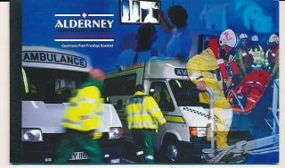D003885 Alderney Prestige Booklet Mnh Healthcare & Emergency Medical Services