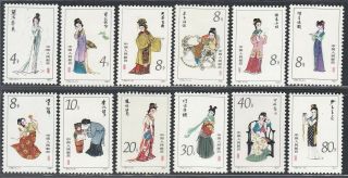 China 1981 - Never Hinged Stamps (mnh).  Mi Nr.  : 1767 - 1778.  B9321