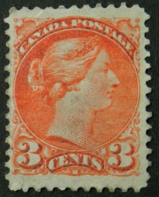 Canada 1889 3 Cent No Gum Sg 105 Cat £55.  00