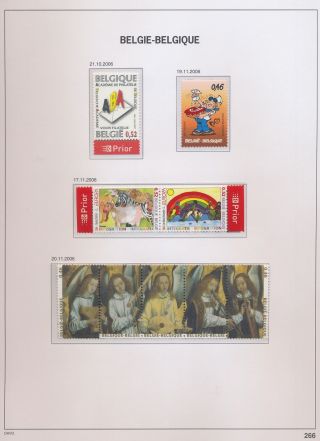 Xb68668 Belgium 2006 Youth Cartoons Religious Art Mnh Fv 4,  32 Eur