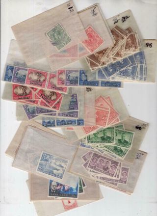 Swaziland - Dealers Stock Of Stamps In Glassines -