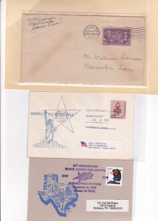 776 Odessa Texas Centennial 9/17/1936 (jack Rabbit Roping?),  2 Postal Cards