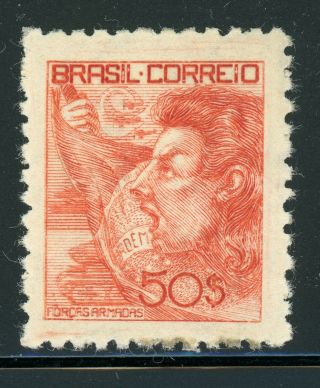 Brazil Mh Selections: Scott 528 50,  000r Red Wmk264 (1942) Cv$47,