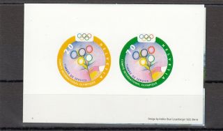 Switzerland - Sglw1 - Lw2 Mnh 2000 Olympic Games Sydney - Booklet