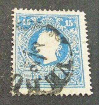 Nystamps Austrian Offices Abroad Lombardy Venetia Stamp 12 $125