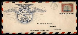 Dr Who 1930 St.  Petersburg Fl Tony Jannus Commercial Airline Air Mail C127935