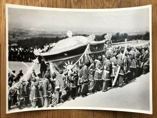China Old Photo Republic President Dr Sun Chinese Funeral