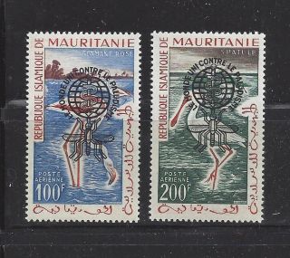 Mauritania - C14a - C15a - Mnh - 1962 - Anti - Malaria O/p - Ty Ii
