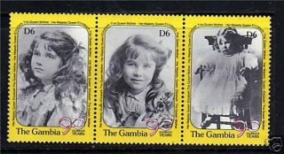 Gambia 1990 Queen Mother 90th Birthday Sg1060/2 Mnh