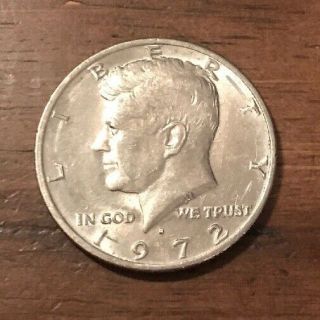1972 D Kennedy Half Dollar • Pp0807