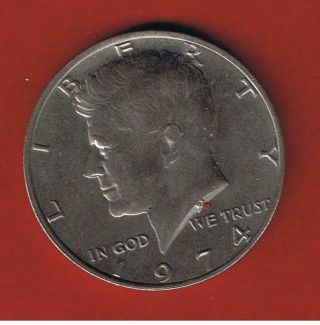 1974 Kennedy Half Dollar Lightly Circulated