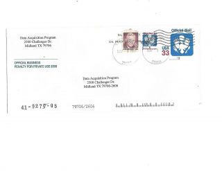 Scott Uo89 Official Mail Entire F - Vf (unwatermarked) Scv$20.  00