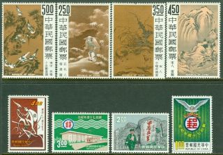Edw1949sell : China 1966 Scott 1475 - 1482 Both Complete Sets Vf Nh Cat $157