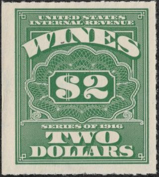 U.  S.  Re80 Ngai (no Gum As Issued) Vf Wine Revenue Stamp,  Scv $40.