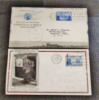 Nystamps Canada Newfoundland Stamp Early Fdc Paid: $50