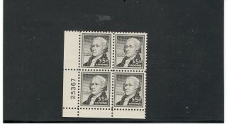 Us Scott 1053,  Plateblock Of 4,  Mnh,  Og,  $5.  00 Stamp
