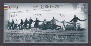 Estonia 2014 Eesti Balti Kett 23 August 1989 Lati Leedu Baltijas Cels Kelias Mnh