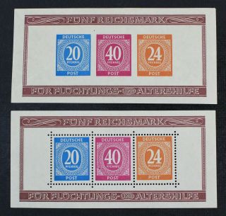Ckstamps: Germany Stamps Scott B294 B295 Lh Og,  B295 Gum Crease
