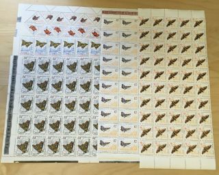 Special Lot Romania 1960 C89 - 94 - Butterflies - 50 Sets Of 6v - Mnh