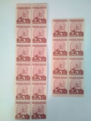 Frederick Douglas 25 Cent Stamps