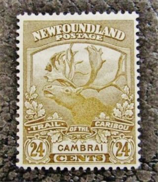 Nystamps Canada Newfoundland Stamp 125 Og H $50